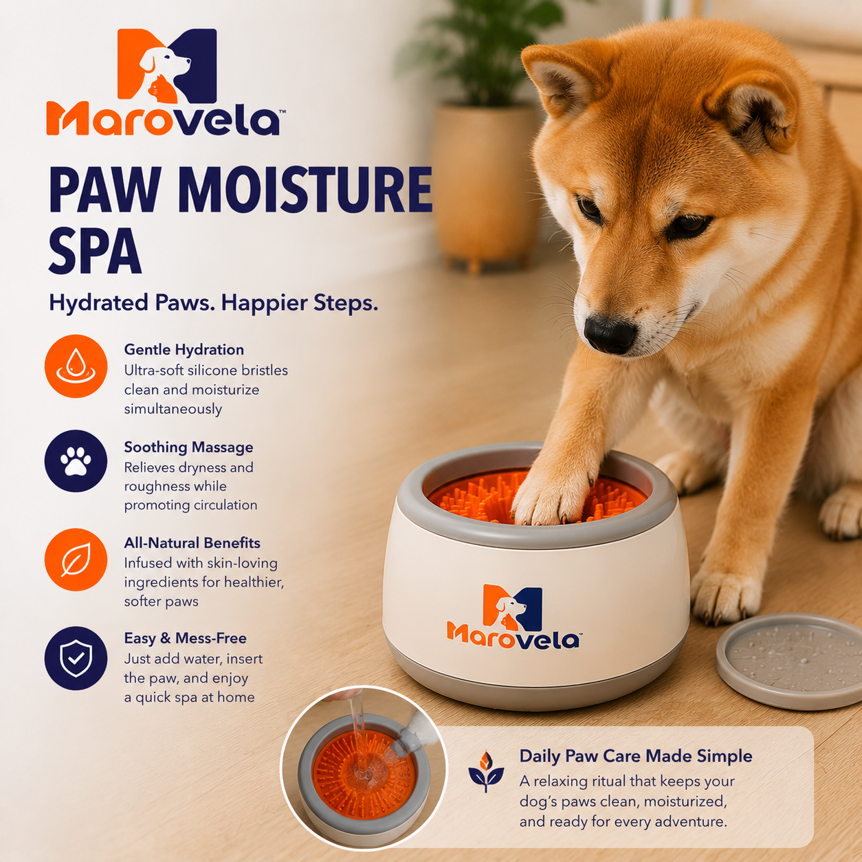 Marovela™ PawHydra Spa Station Pro