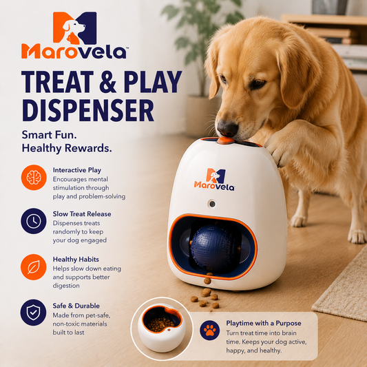 Marovela™ OrbitSnack Interactive Reward Hub